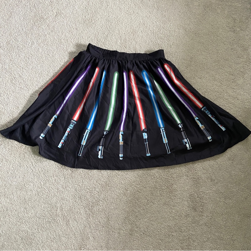 Her Universe Star Wars Lightsaber Skirt Size L
